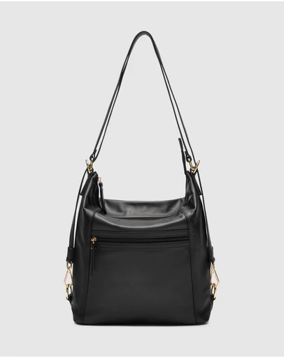 Florence - Regina Black 3-in-1 Convertible Backpack