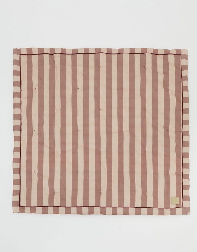 Phile - Striped Play Mat – Pink