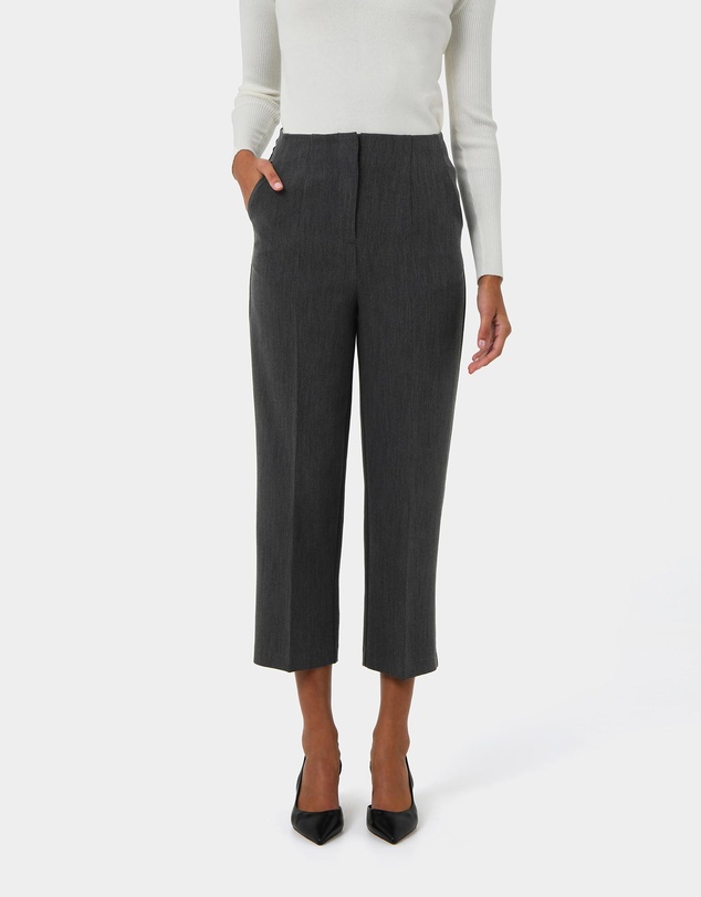 Forcast - Lee Tailored Cropped Pants