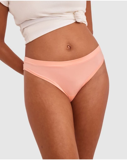 Bras N Things - Body Bliss Brazilian Knicker - Light Coral