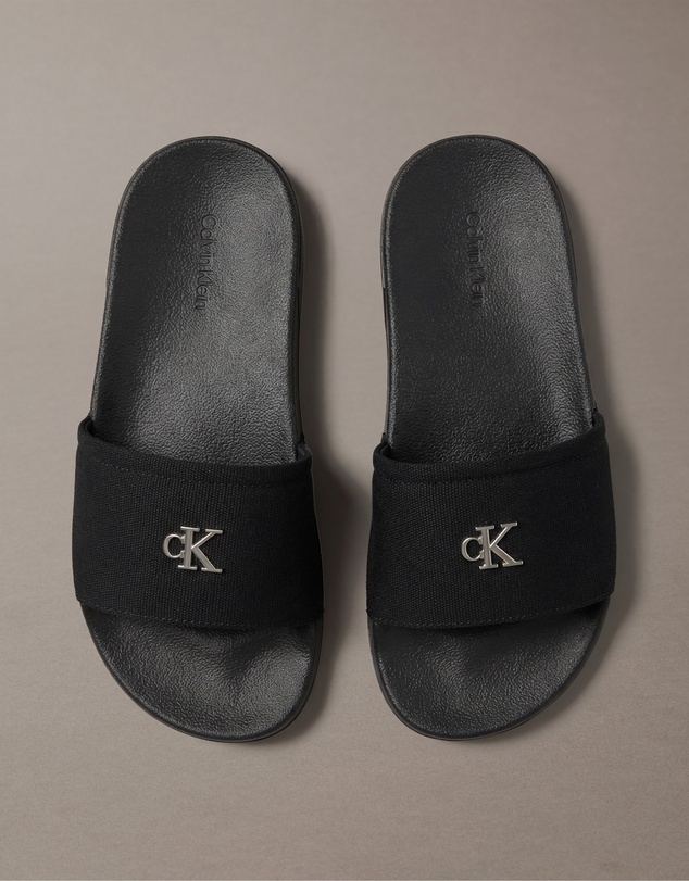 Calvin Klein - Nemo Canvas Signature Logo Sliders