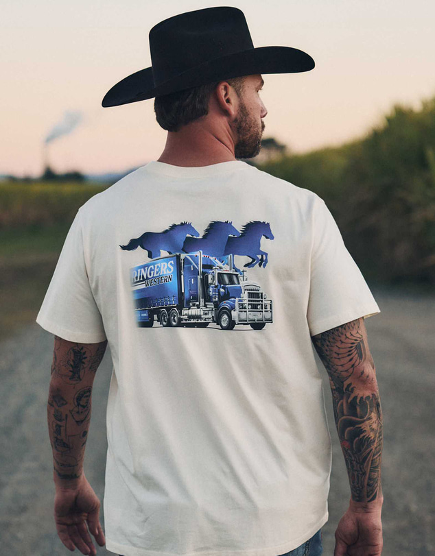 Ringers Western - Road Rumble Mens Loose Fit T-Shirt