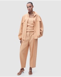 M.N.G - Madame Straight-Fit Lyocell Trousers