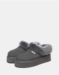 EVERAU - EverAU Ugg Gabri Cow Suede Upper House Shoes