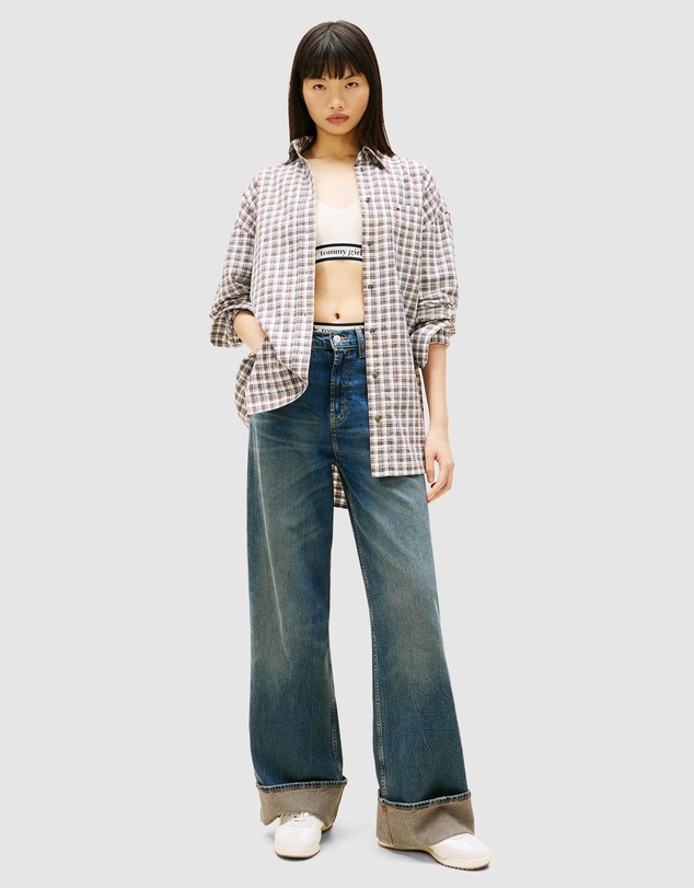 Tommy Jeans - Claire Highrise Wide Leg Turn Jeans