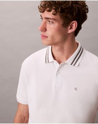 Calvin Klein Jeans - Casual Pique Classic Tipped Polo Shirt