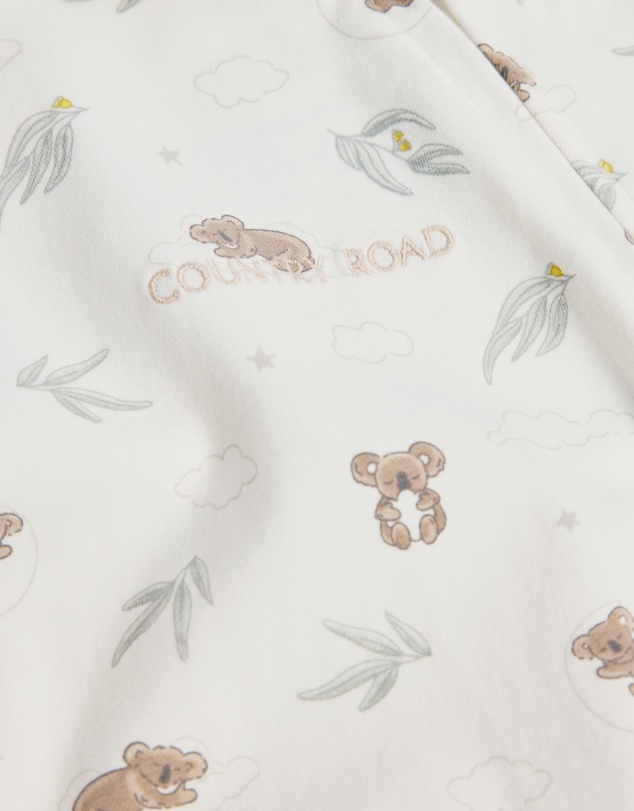 Country Road - Organically Grown Cotton Jersey Print Jumpsuit