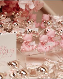 XRJ Celebrations - Teddy Candle Pink