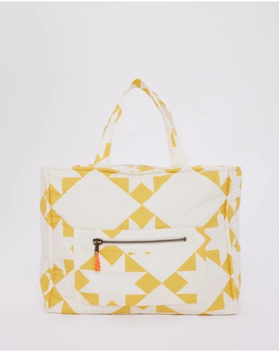 The Upside - Etoile Quilted Tote Bag
