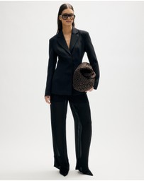 Minima Esenciales - Callan Sheer Wide Leg Pants