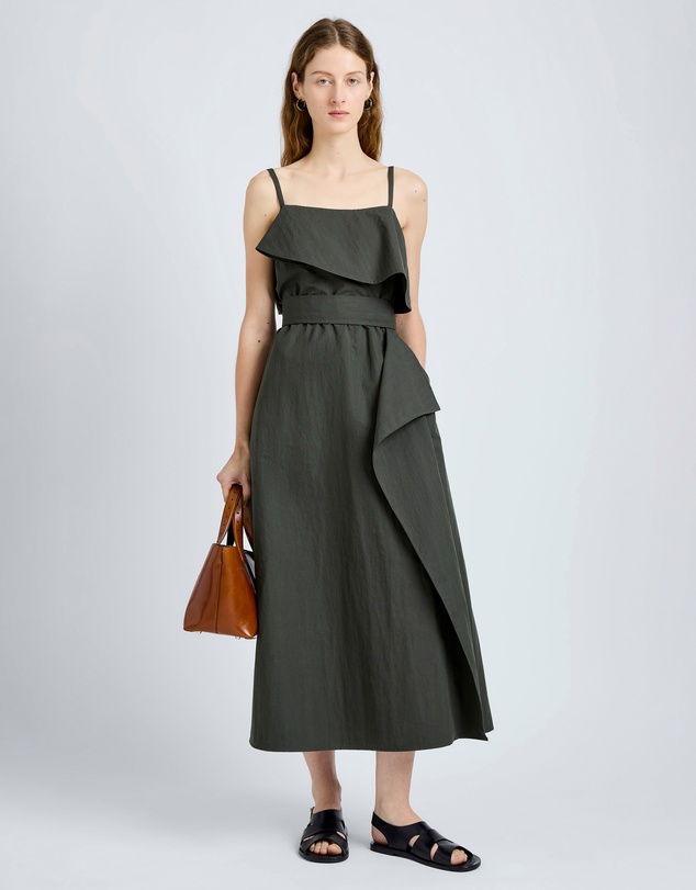 Proenza Schouler White Label - Reign Dress In Washed Cotton