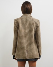 Revibe - Repaired Minima Esenciales Desi Wool Blazer - AU 14