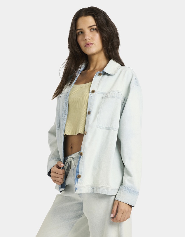 Billabong - Womens Jade Long Sleeve Oversized Shacket
