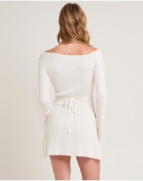 Subtitled - Remi Ribbed One Shoulder Mini Dress