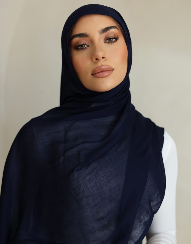 Mod Squad - Double Stitch Hijab- Ink