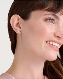 Ted Baker - HAN: Crystal Heart Stud Earrings