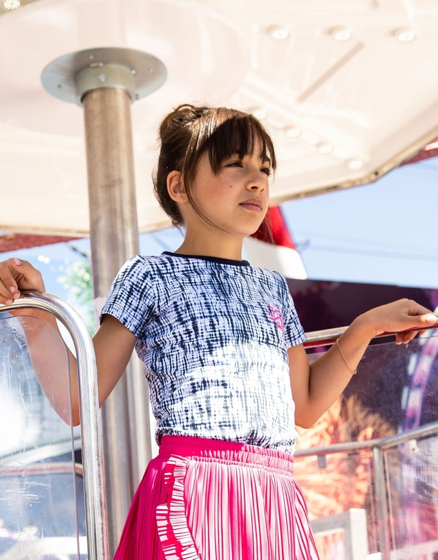 B.Nosy - Organic Cotton Tie Dye Tee - Kids-Teens