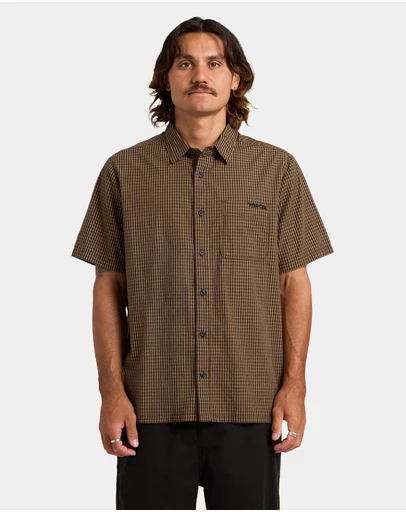 Volcom - Mens Temper Short Sleeve Shirt