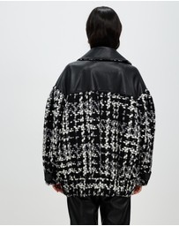 Grace Willow - Koko Tweed Oversize Jacket