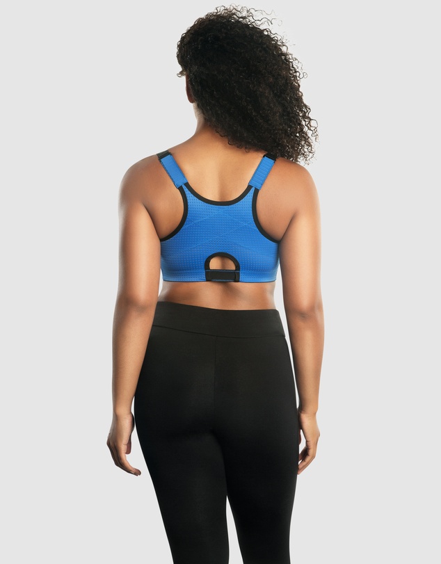 Parfait - Wave Wirefree Zip Front Sports Bra