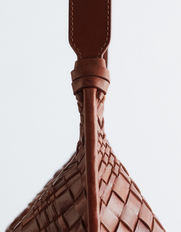 & Other Stories - Interwoven Leather Tote Bag
