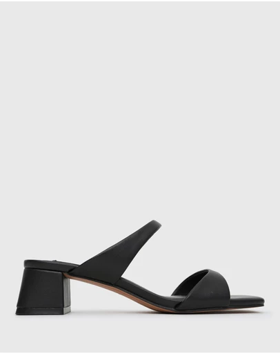Betts - Argo Block Heel Mule Sandals