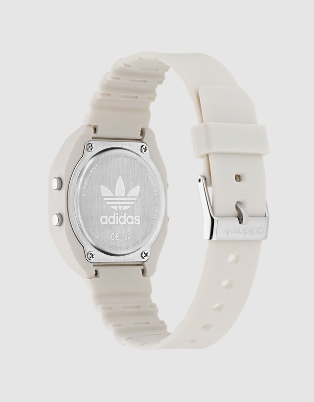 adidas Originals - Digital Two White Resin Watch