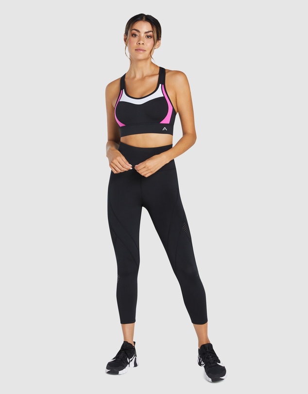 Rockwear - Moulded Blocked High Impact Sports Bra