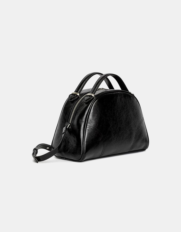 ARKET - Lacquered Leather Crossbody Bag