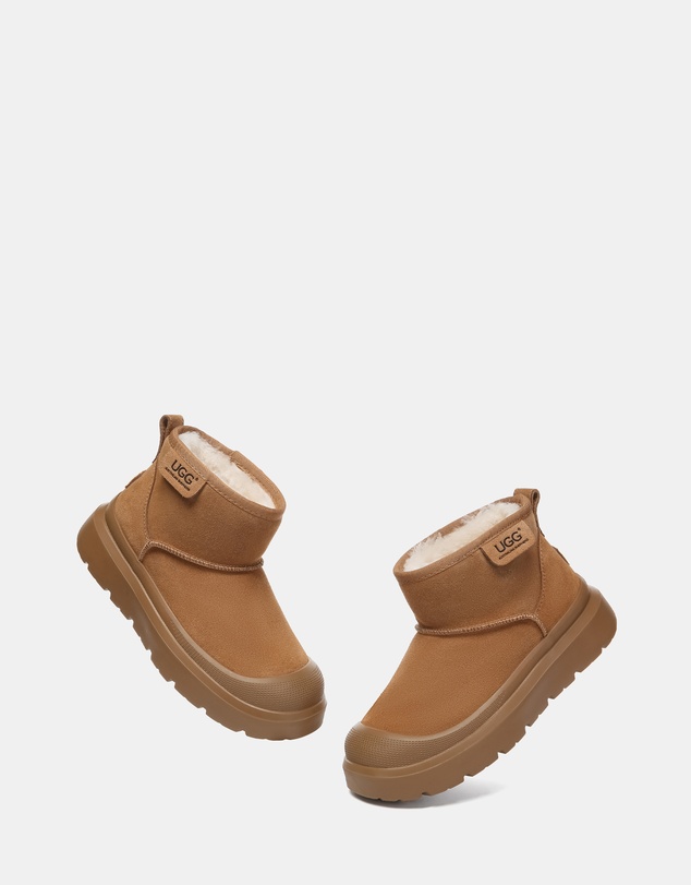 EVERAU - Australian Shepherd Ugg Harrison Cow Suede Upper UGG Boots