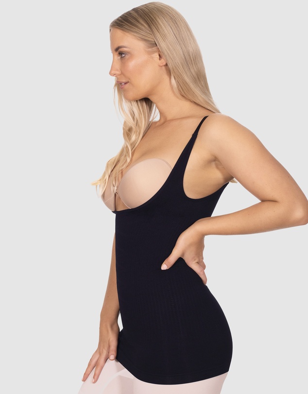 B Free Intimate Apparel - Open Bust Shaping Adjustable Strap Cami