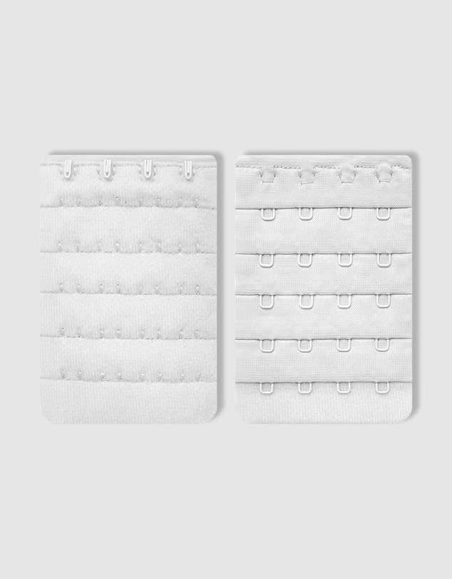B Free Intimate Apparel - 4x5 Hook Bra Extender - 6 Pack