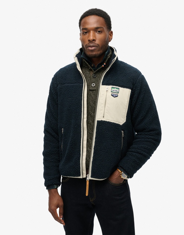 Superdry - Vintage Retro Full Zip Fleece