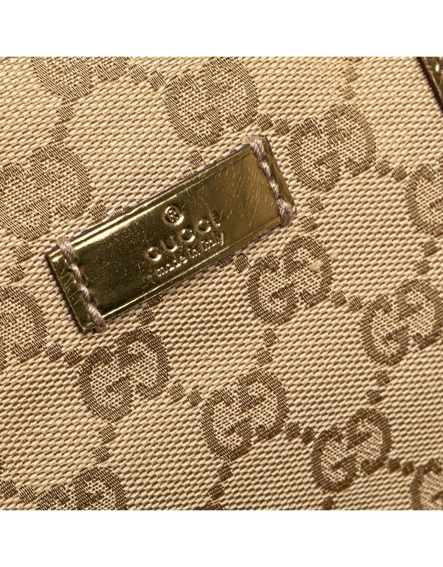 Pre-Loved by Azura Reborn - Pre-Loved GG Canvas Web Handbag
