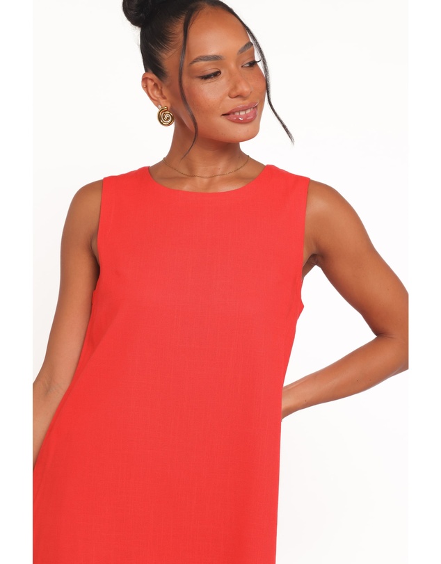 Petal & Pup - Zoe Mini Dress - Red