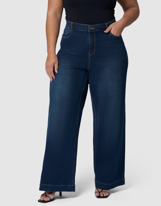 Indigo Tonic - Sully Wide Leg Jean