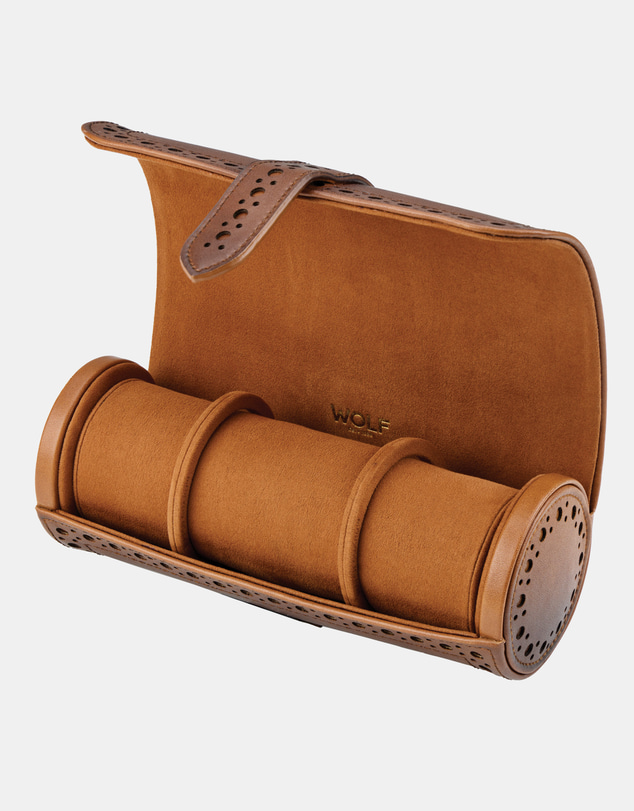 Wolf - WOLF Brogue Triple Watch Roll