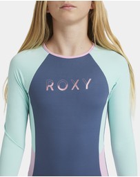 Roxy - Girls 8 to 16 Colorblock One Piece Rash Vest