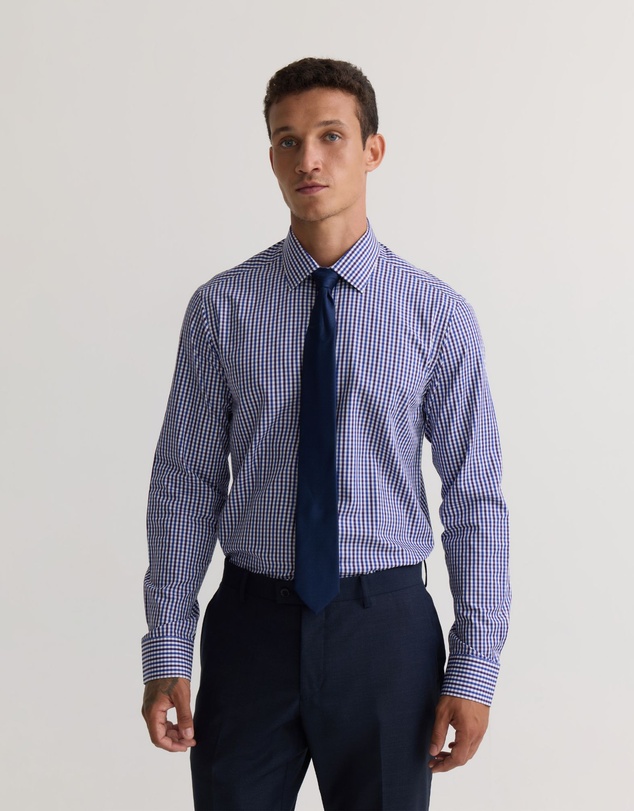 Oxford - Beckton Slim Fit Checked Shirt