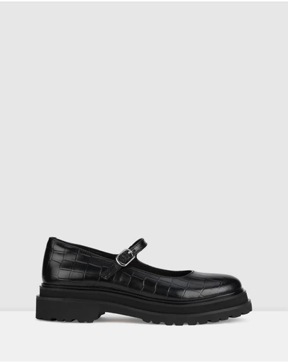 Rollie - Mary Jane Step Croc Flat