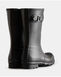 Hunter - Men's Original Short Boot Black
