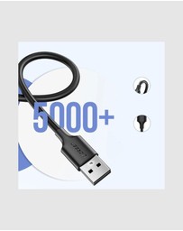 Ugreen - UGreen USB 2.0 Male to Micro USB Data Cable 0.5M 480Mbps Black