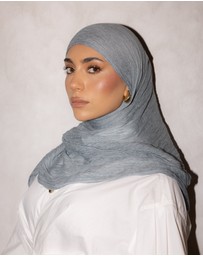 Mod Squad - Textured Hijab- Sky