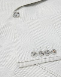 Politix - Prince Of Wales Check Tailored Jacket