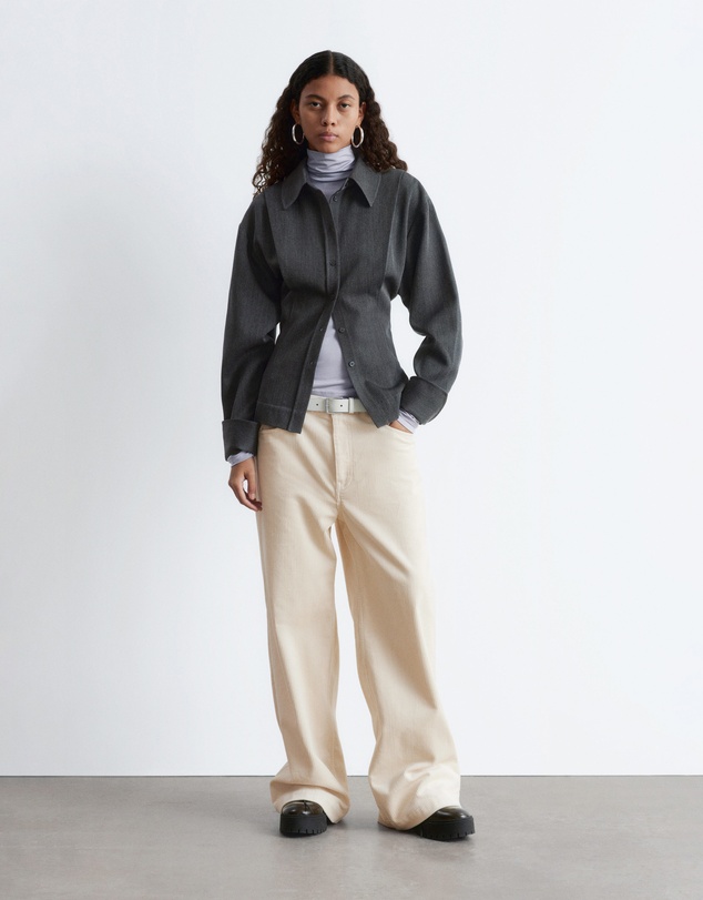 & Other Stories - Tapered Wool Shirt