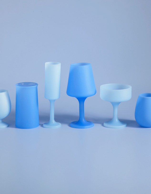 porter green - swepp silicone unbreakable wine glasses
