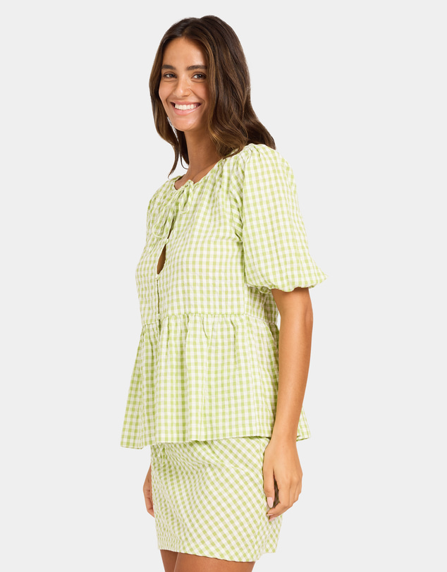 Roxy - Womens Charlie Check Top