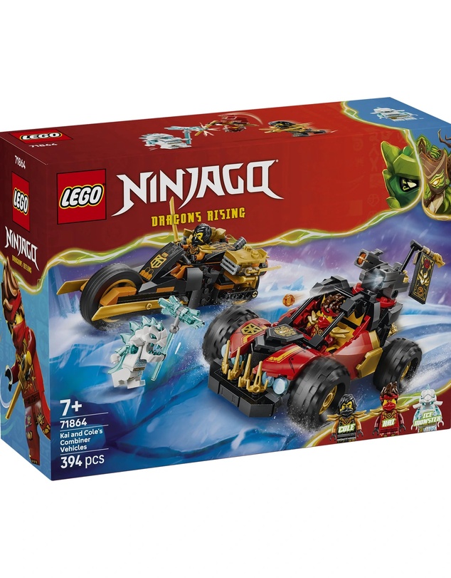 LEGO - 71864 Kai and Cole's Combiner Vehicle Adventure