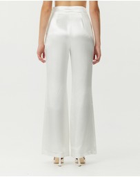 Third Form - Satin Flare Trousers