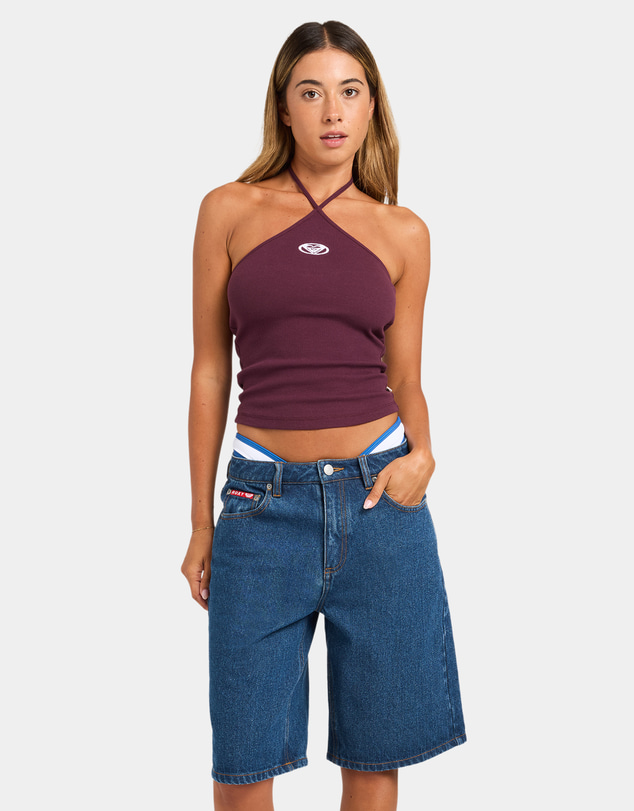 Roxy - Womens Sugar Loaf Denim Shorts